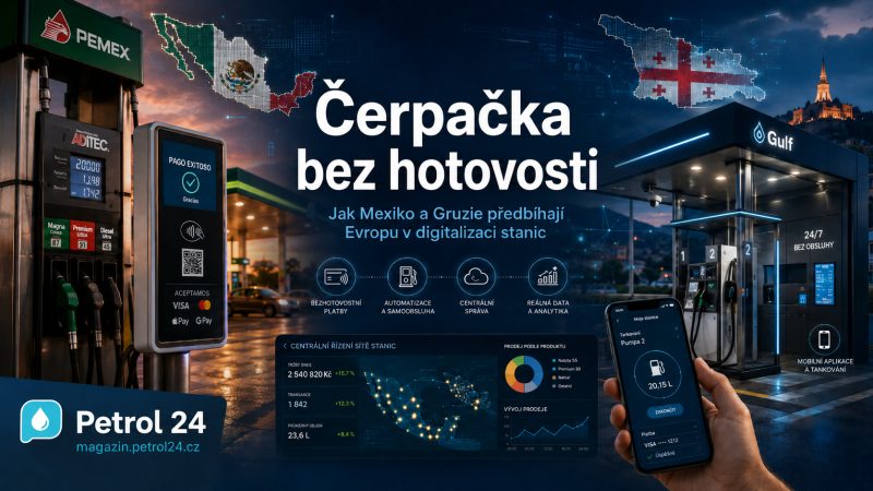 čerpačka bez hotovosti